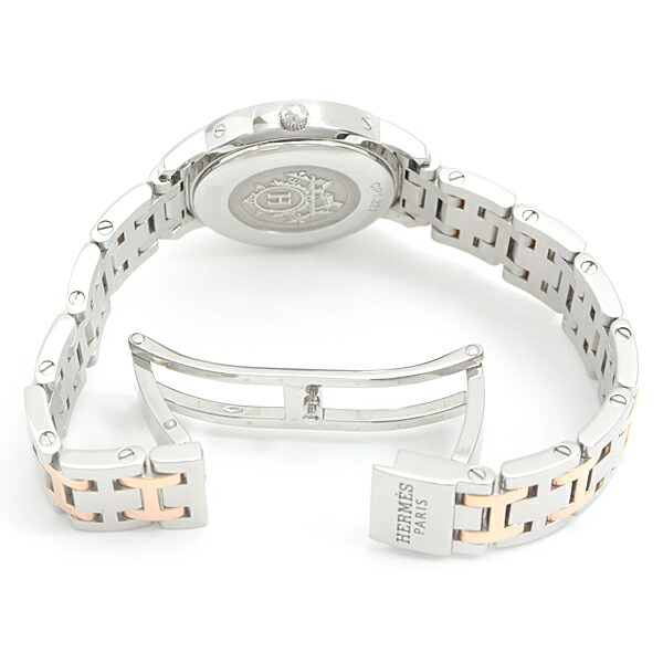 楽天市場】エルメス 腕時計 レディース クリッパー ナクレ クラシック