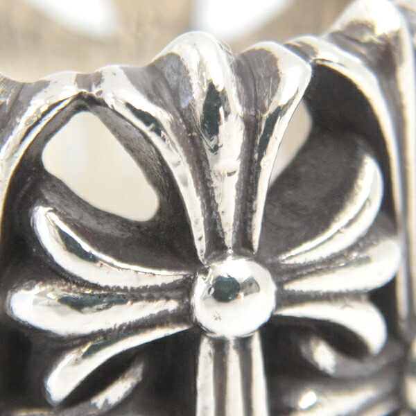 楽天市場】クロムハーツ 指輪 メンズ セメタリークロス リング 22号