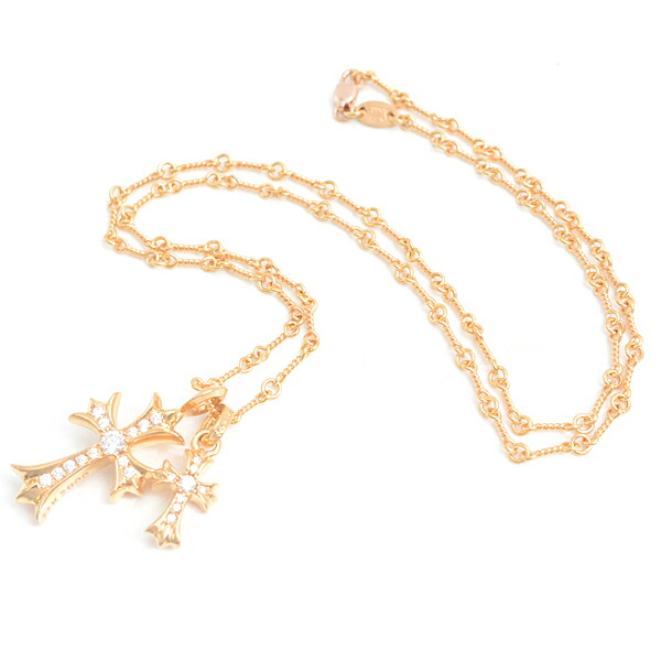 楽天市場】クロムハーツ ネックレス メンズ タイニーCHクロス ベビー