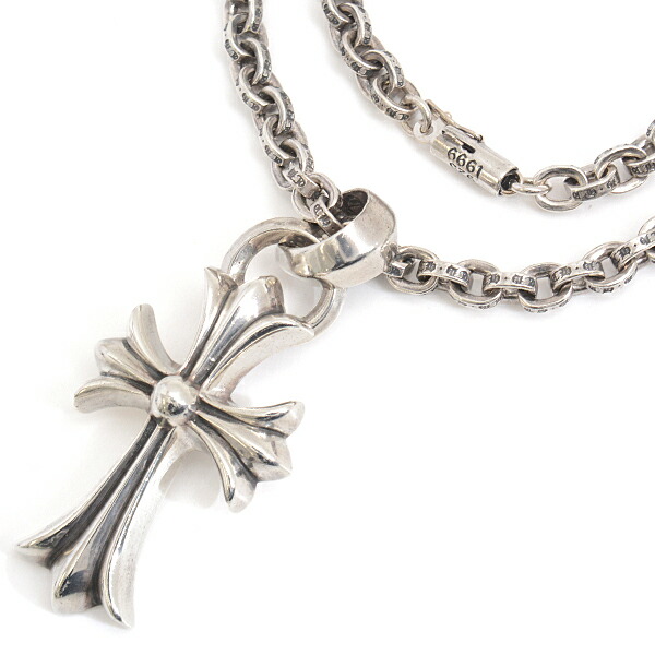 楽天市場】クロムハーツ ネックレス メンズ CHクロスwithベイル