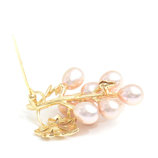 楽天市場】ミキモト ブローチ レディース グレープモチーフ 葡萄
