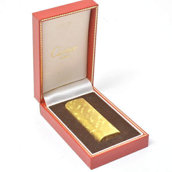 楽天市場】カルティエ Cartier ガスライター ゴールド オーバーホール