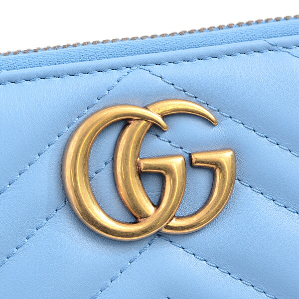 楽天市場】グッチ GUCCI GGマーモント ジップアラウンドウォレット