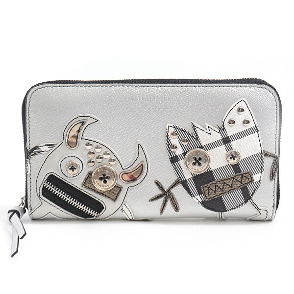 楽天市場】バーバリー 財布 メンズ レディース クリ—チャーアップリケ