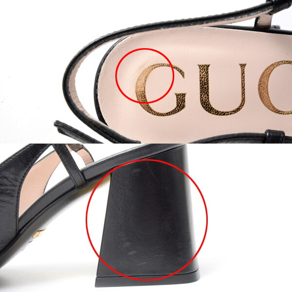 楽天市場】グッチ 靴 レディース ホースビット付き ミッドヒール