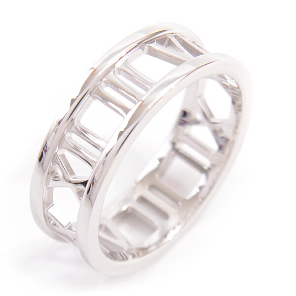 楽天市場】ティファニー 指輪 メンズ 750WG オープン アトラス リング