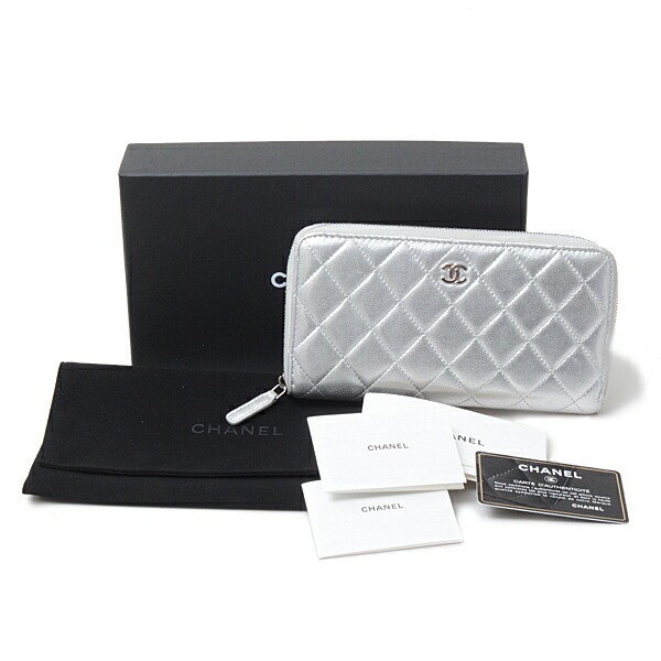 楽天市場】シャネル 財布 レディース ラウンドファスナー 長財布