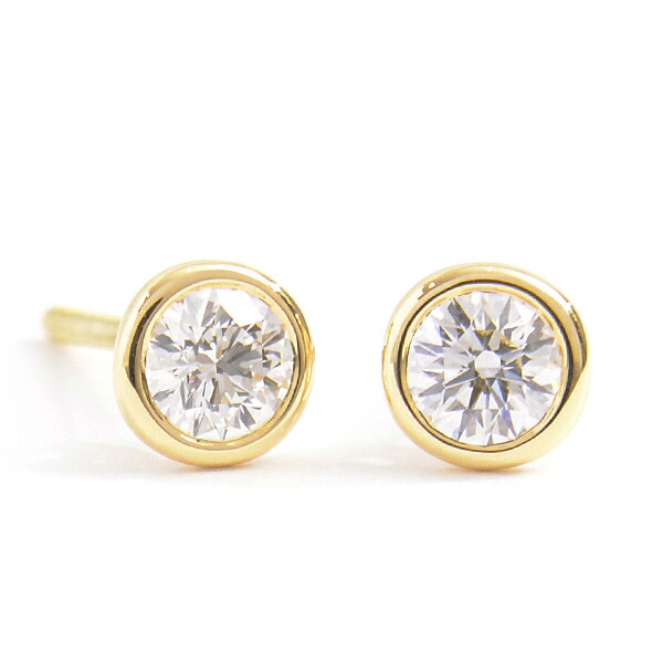 楽天市場】ティファニー ピアス レディース バイザヤード 1Pダイヤ D0