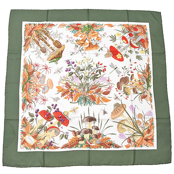 楽天市場】グッチ ショール レディース プリント シルクスカーフ 大判