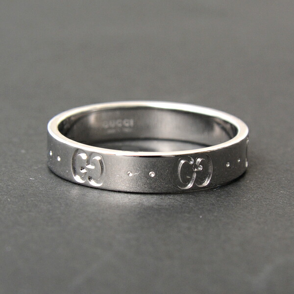 楽天市場】グッチ 指輪 レディース アイコンリング 17号 実寸日本