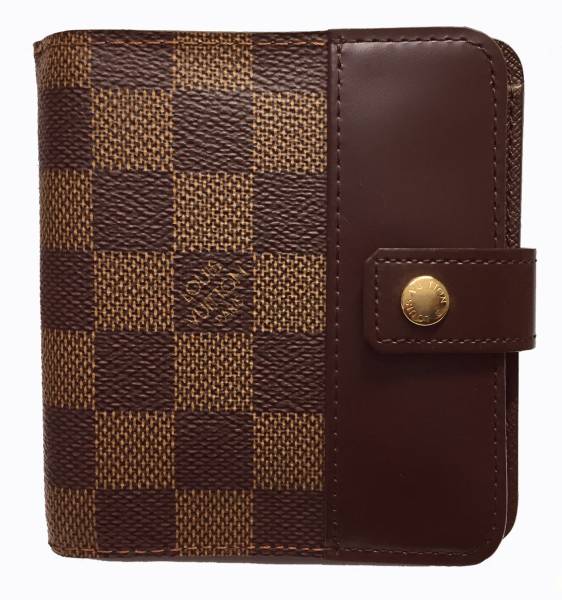 楽天市場】ルイヴィトン 財布 コンパクトジップ 二つ折り財布 ダミエ