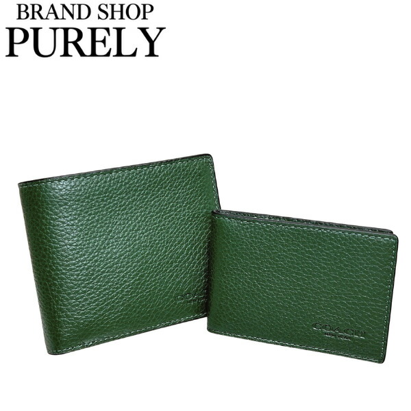 楽天市場】安心の国内発送 コーチ 財布 メンズ COACH 折り財布 ぺブル