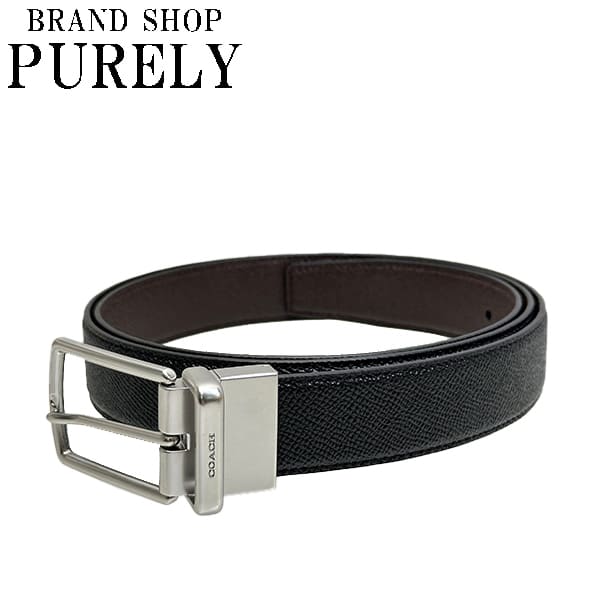 楽天市場】安心の国内発送 コーチ COACH メンズ ベルト リバーシブル