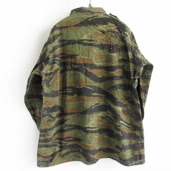 楽天市場】70s～ 民生品 タイガーストライプ 迷彩 シャツ ジャケット L