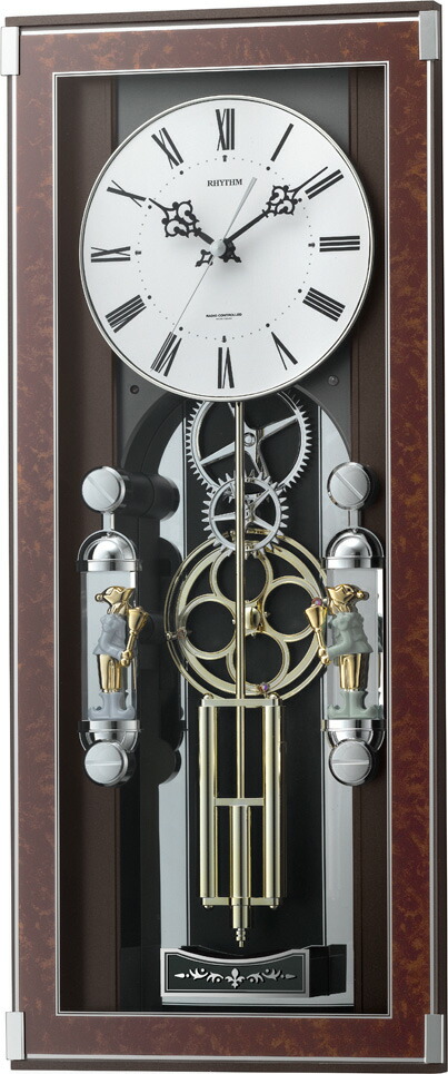 楽天市場】からくり時計 壁掛け 振り子時計 報時時計 ソフィアーレ