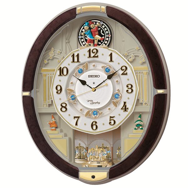 楽天市場】掛け時計 SEIKO ギフト包装無料 セイコークロック からくり