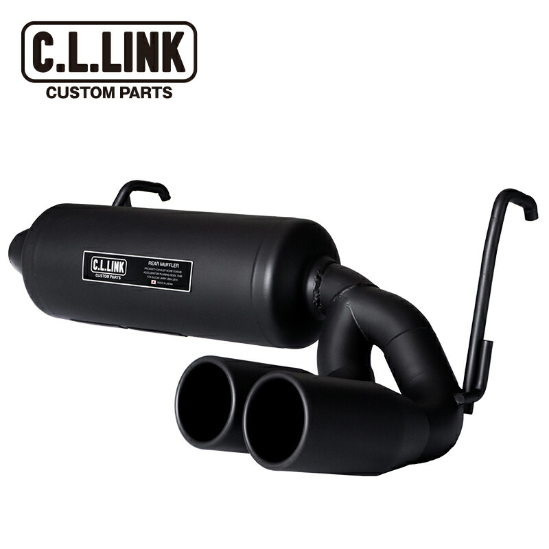 楽天市場】リアマフラー タイプ2 ダブル出し マットブラック ジムニー