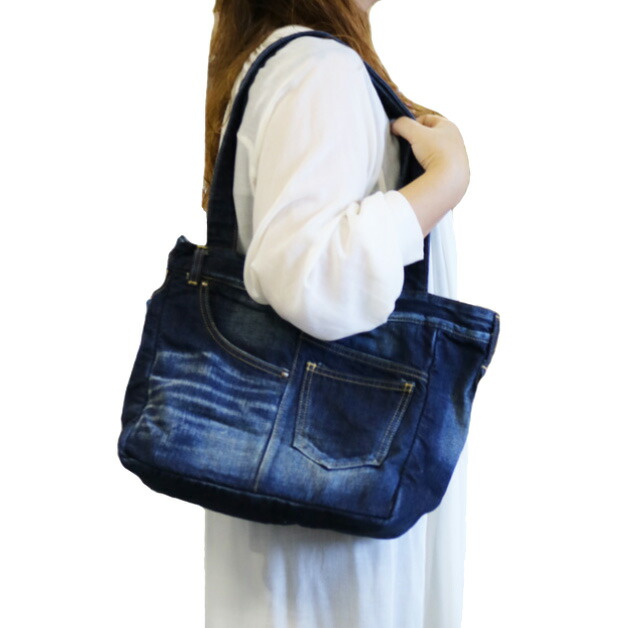 楽天市場】デニムドッグキャリー2 ドッグキャリーバッグ デニムバッグ
