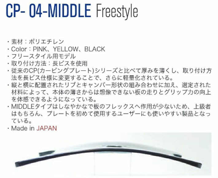 楽天市場】最新！OJKプレート カービングプレート フリースタイル用 CP