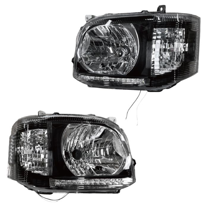 コツメカワウソ ハイエース3型ヘッドライト 左右セット ハイエース 200