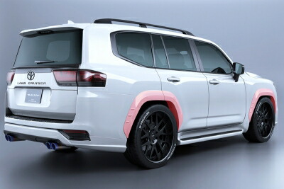 楽天市場】ランドクルーザー300 ZX BLACK LABEL オーバーフェンダー