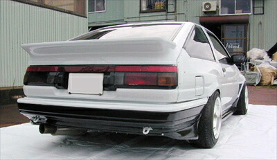 楽天市場】AE86 トレノ FRPリアバンパー (超軽量後期純正形状) 塗装