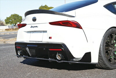 楽天市場】GR スープラ A90 リアディフューザー カーボン 取付込