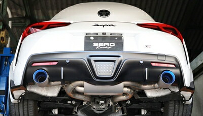 楽天市場】GR スープラ RZ用 Ti-Z フルチタンマフラー 左右2本出し