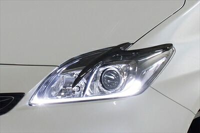 楽天市場】プリウス 30系 後期 HIDヘッドライト車専用 RR アイライン