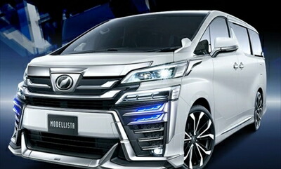 楽天市場】ヴェルファイア 30系 後期 Zグレード エアロキット1/2