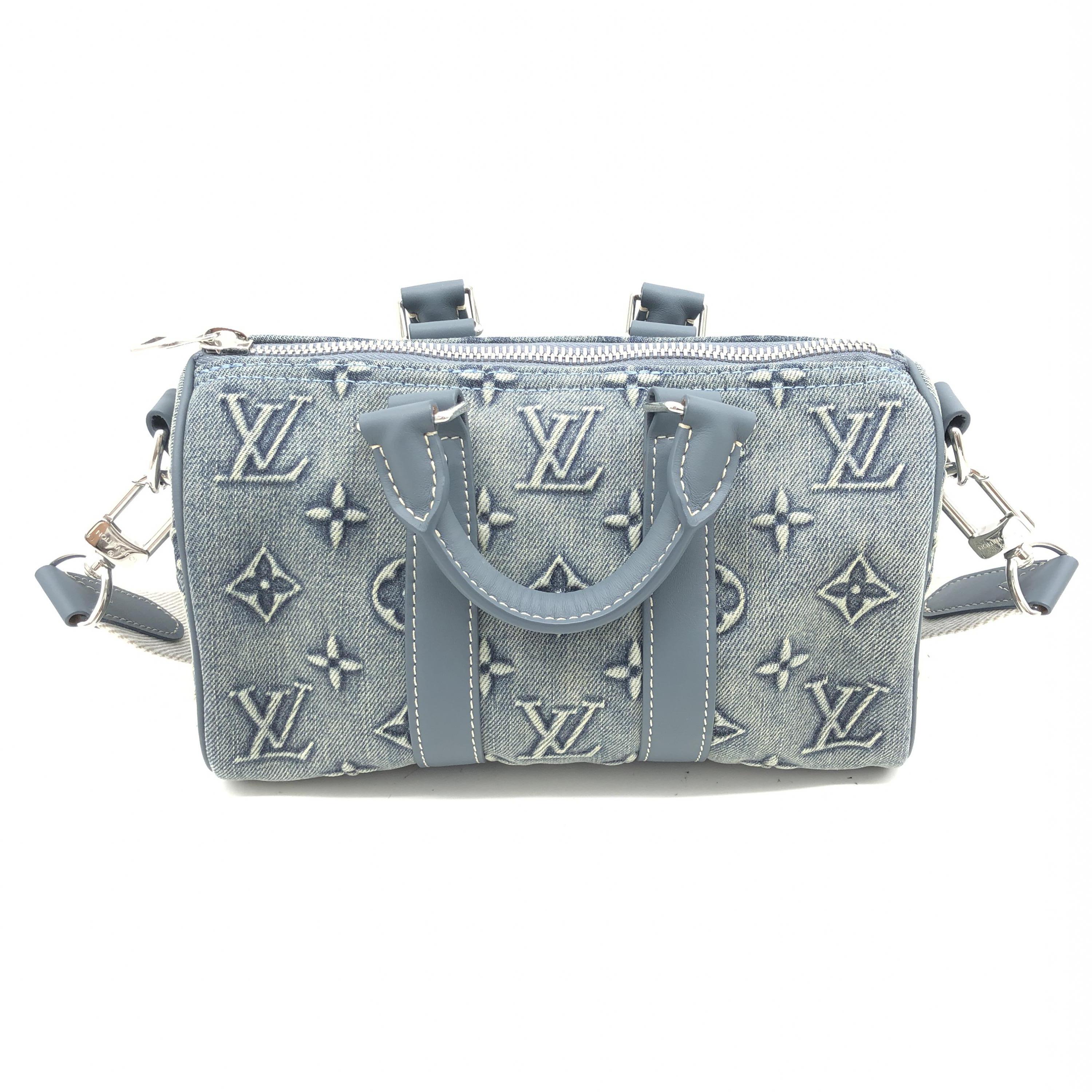 楽天市場】ルイ・ヴィトン モノグラム ウォッシュ デニム キーポル