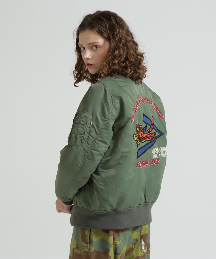 楽天市場】AVIREX 公式通販｜《WOMAN/直営店限定》WASHED MA-1 FLYING