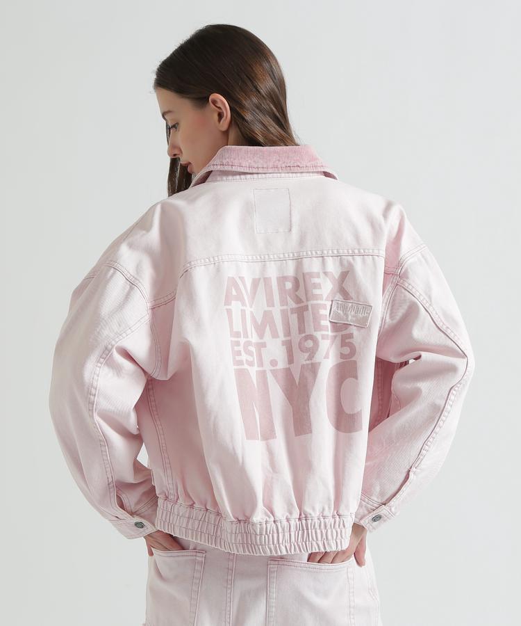 楽天市場】AVIREX 公式通販｜OVERSIZED WAPPEN DENIM JACKET/オーバー