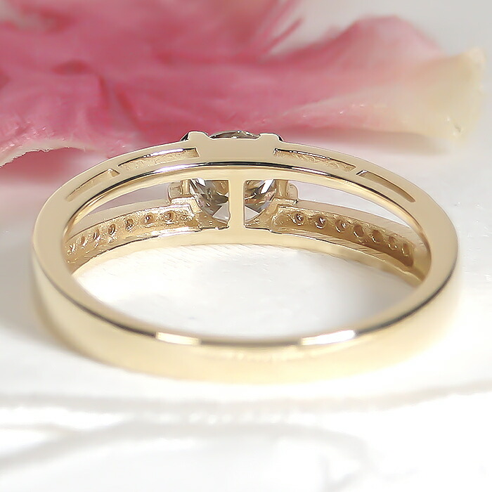 楽天市場】K18YG【0.64ct】ダイヤモンド リング送料無料 代引手数料