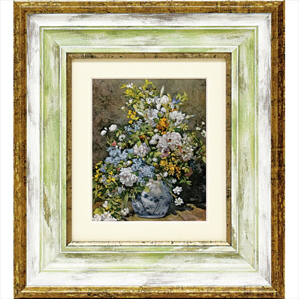 楽天市場】【スーパーSALE10％OFF】絵画 ルノワール「大きな花びん