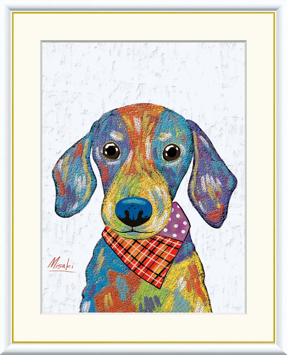 楽天市場】【スーパーSALE10％OFF】10年保証 名画 油絵 ダックスフンド