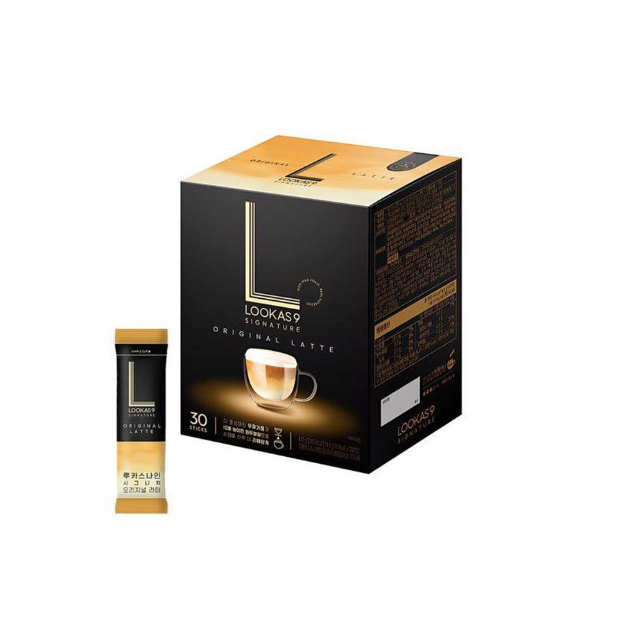 楽天市場】配送無料 [LOOKAS 9] SIGNATURE ORIGINAL LATTE 30個入 14.9