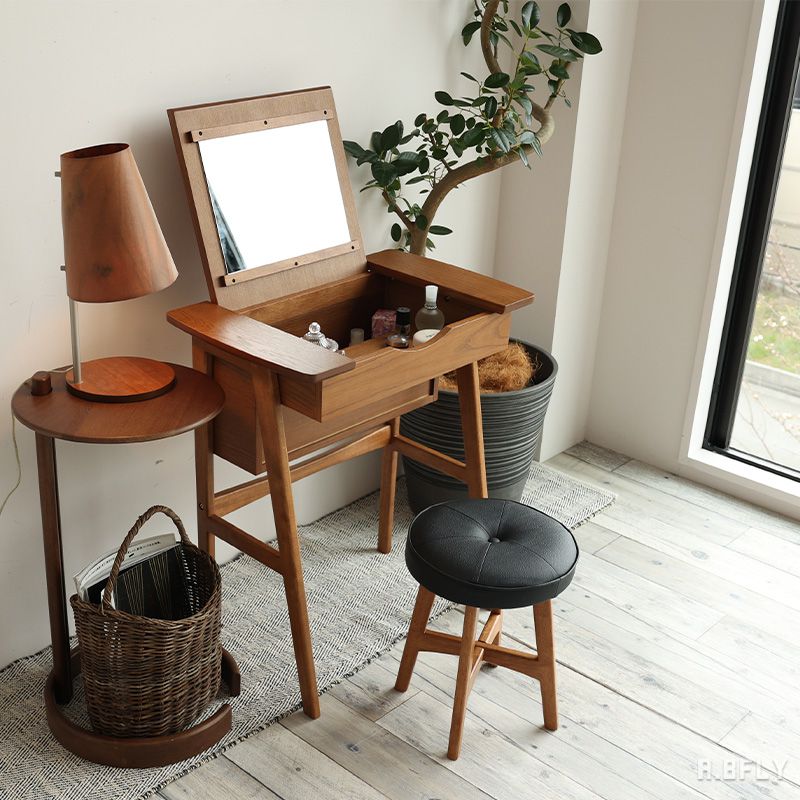 楽天市場】【スツールセット】ドレッサー セット 鏡台 一面 鏡 化粧台