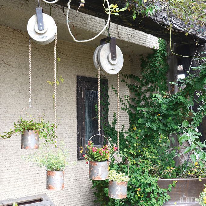 楽天市場】【SS限定｜最大8,000円OFFクーポン】プランター 滑車 錆