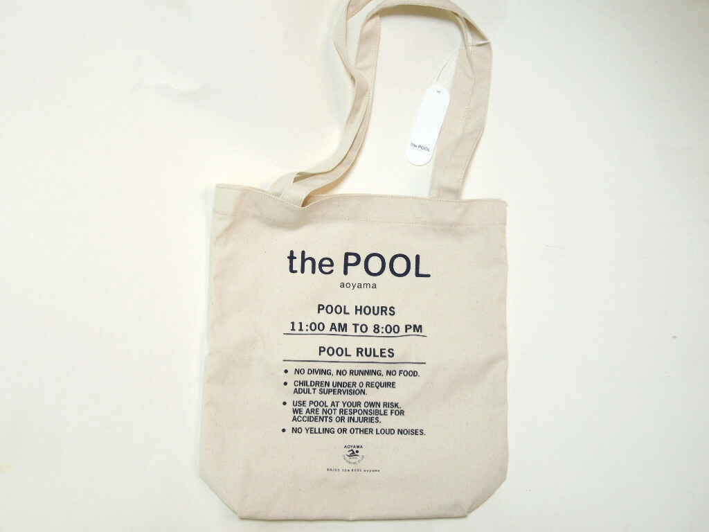 楽天市場】the POOL aoyama(ザ プール青山)SOUVENIR POOL TOTE BAG