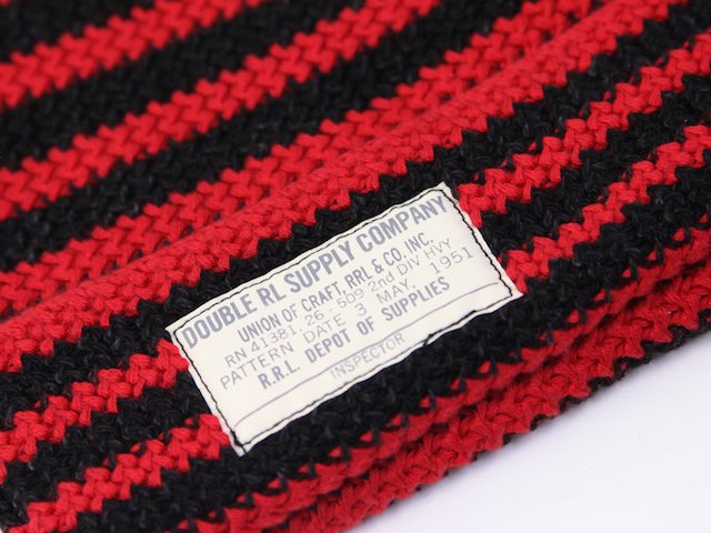 楽天市場】RRL (double RL) NAVAL Knit Cap ダブルアールエル コットン