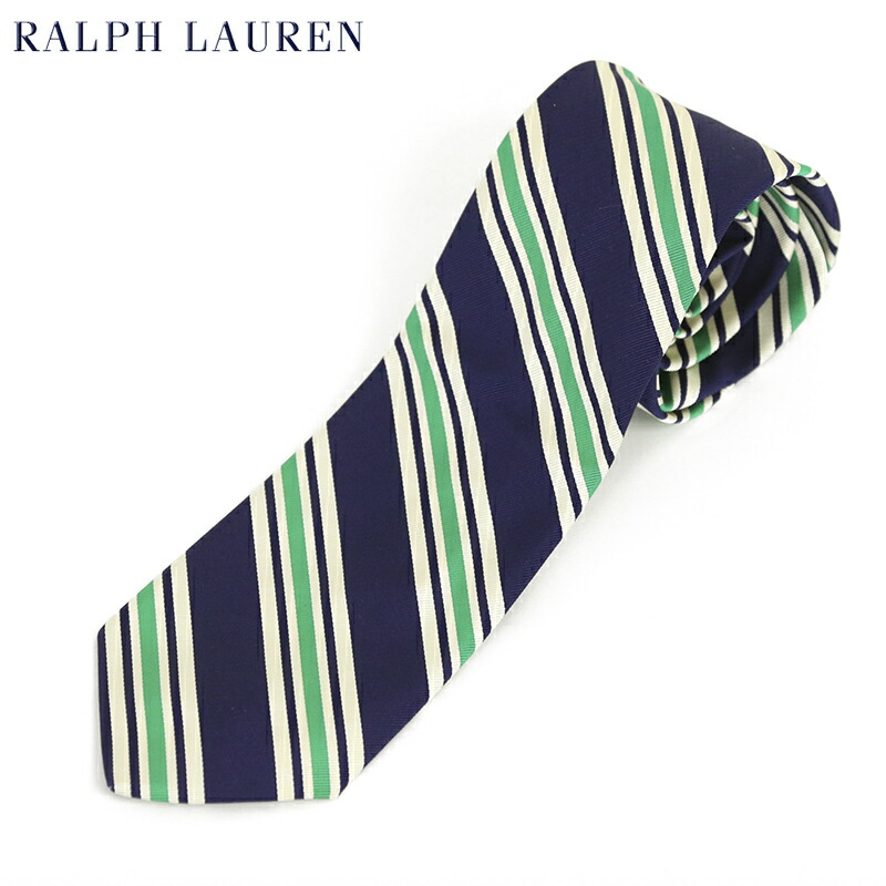 楽天市場】POLO by Ralph Lauren Silk Necktie (NAVY/GREEN) US ポロ