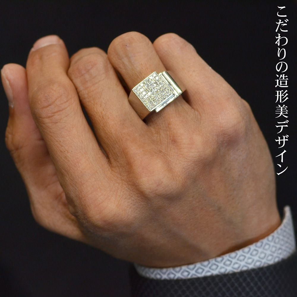 楽天市場】【スーパーSALE☆13%OFFクーポン】プラチナ リング メンズ