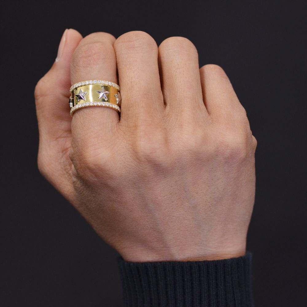 楽天市場】指輪 メンズリング 18金 K18 プラチナ Pt900 ダイヤモンド