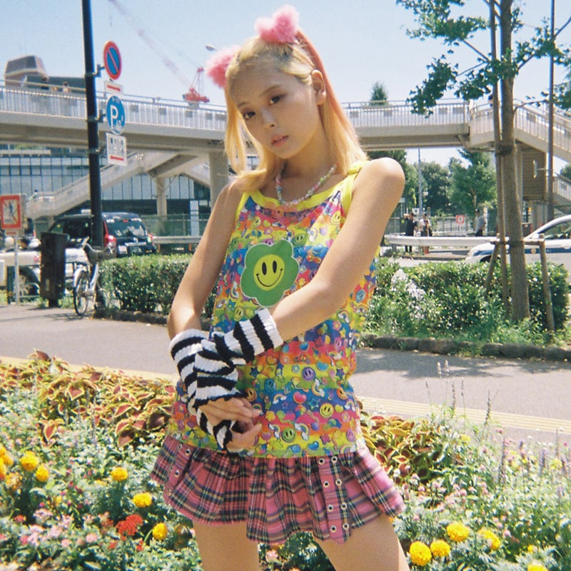 楽天市場】RAINBOW PF キャミソール MIX インナー y2k 原宿系 原宿