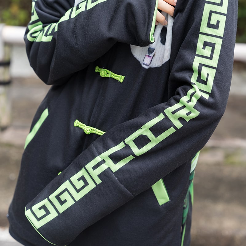 楽天市場】パンダチャイナ ジャケット 長袖 原宿系 原宿 派手カワ