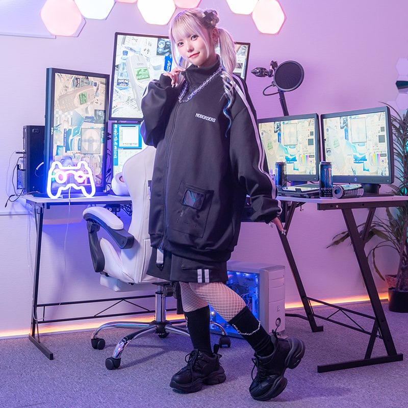 楽天市場】GAME OVER ジャージジャケット ブルゾン ジャージ 長袖 原宿