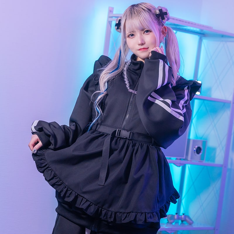 楽天市場】エプロン メイド フリル 原宿 原宿系 ファッション 天使界隈