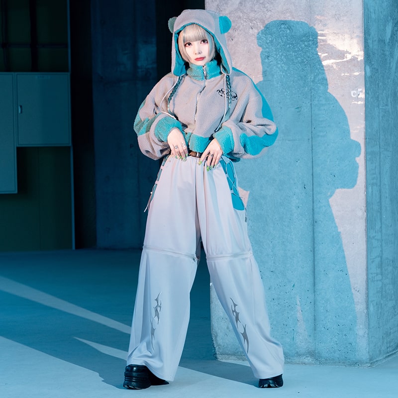 楽天市場】FutureTrip パンツ 10分丈 ワイドパンツ 原宿 原宿系