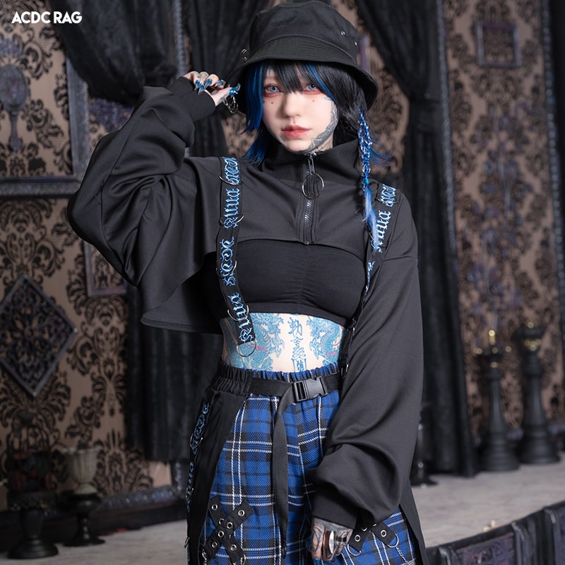 楽天市場】HELL クロップドジャケット クロップ丈 クロップド丈 長袖